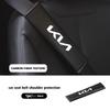 CNLD1 For KIA Car Seat Belt Leather Safety Shoulder Cover Protection Pad Spectra Sedona Cadenza Proceed Sephia Stonic Carens