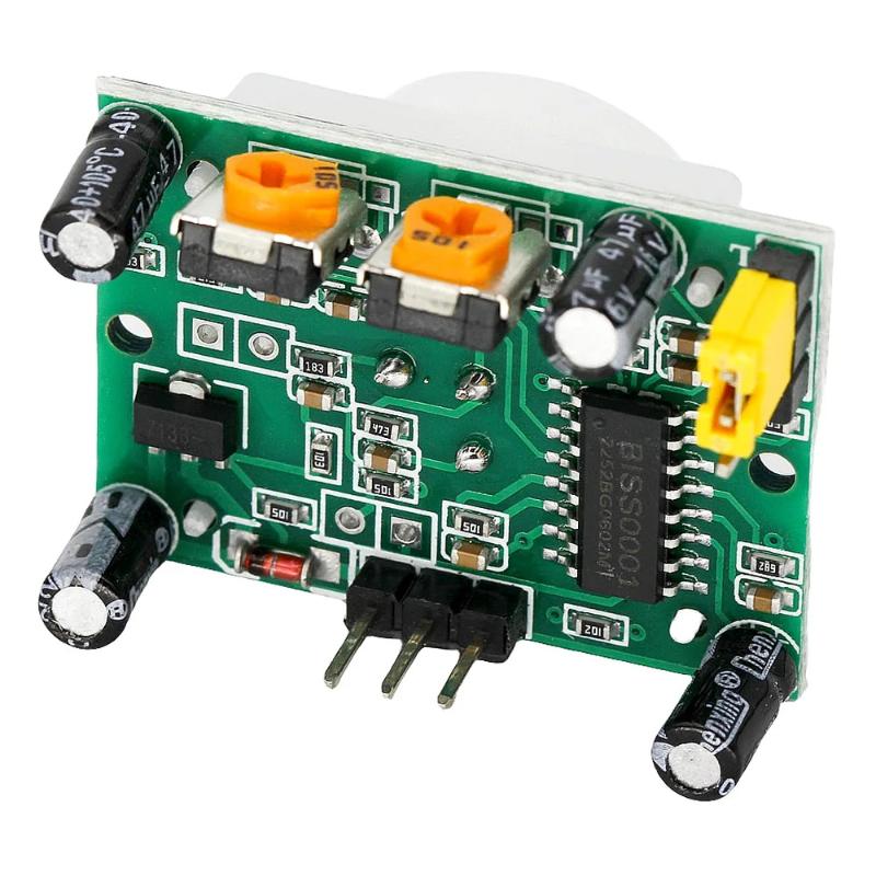 Hc-Sr501 Sensor Adjust Ir Pyroelectric Infrared Pir Human Infrared Motion Detector Module For For Raspberry Pi + Case