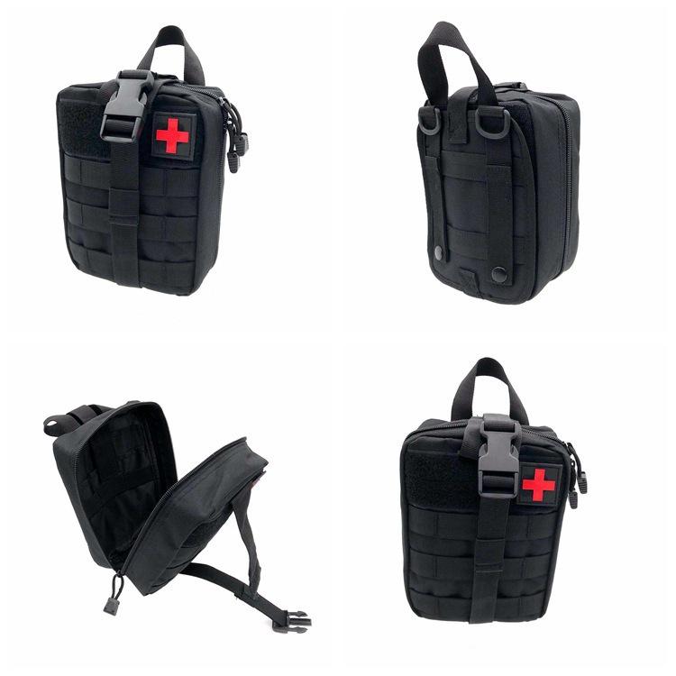 Camouflage Tactical Medical Waist Pack: Multifunctional Outdoor Mountaineering Survival Bag