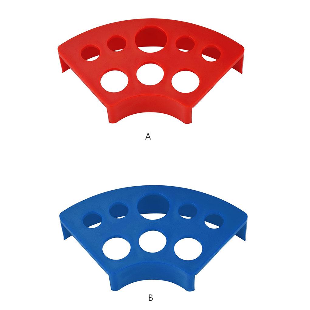 Leichtes Tattoo-Farbgestell Wasserdicht Professioneller Ständerhalter Stabil Verstellbares Kunststoffregal Hohe Tragfähigkeit