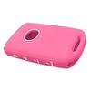 Pink Silicone 4 Buttons Remote Key Fob Case Cover Shell Fit for Mazda 3 6 CX-3 CX-5 CX-9 CX-90 CX-30 CX-50 MX-5 MIATA