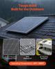 200W Monocrystalline Solar Panel, 23% High-Efficiency Mono PV Module with Stable MC4 Output & Aluminum Frame, IP65 Waterproof Solar Panel for Car Boat