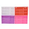 For Office Supplies Stationery Jewelry Transparent Six Grid Drawer Box Multi-layer Desktop Storage Box Dustproof Organizing Box