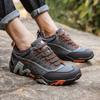 Platform Non -Slip Hiking Shoes Men Outdoor Waterproof Sneakers Men Breathable Couple Trekking Sport Shoes Camping Shoes Men