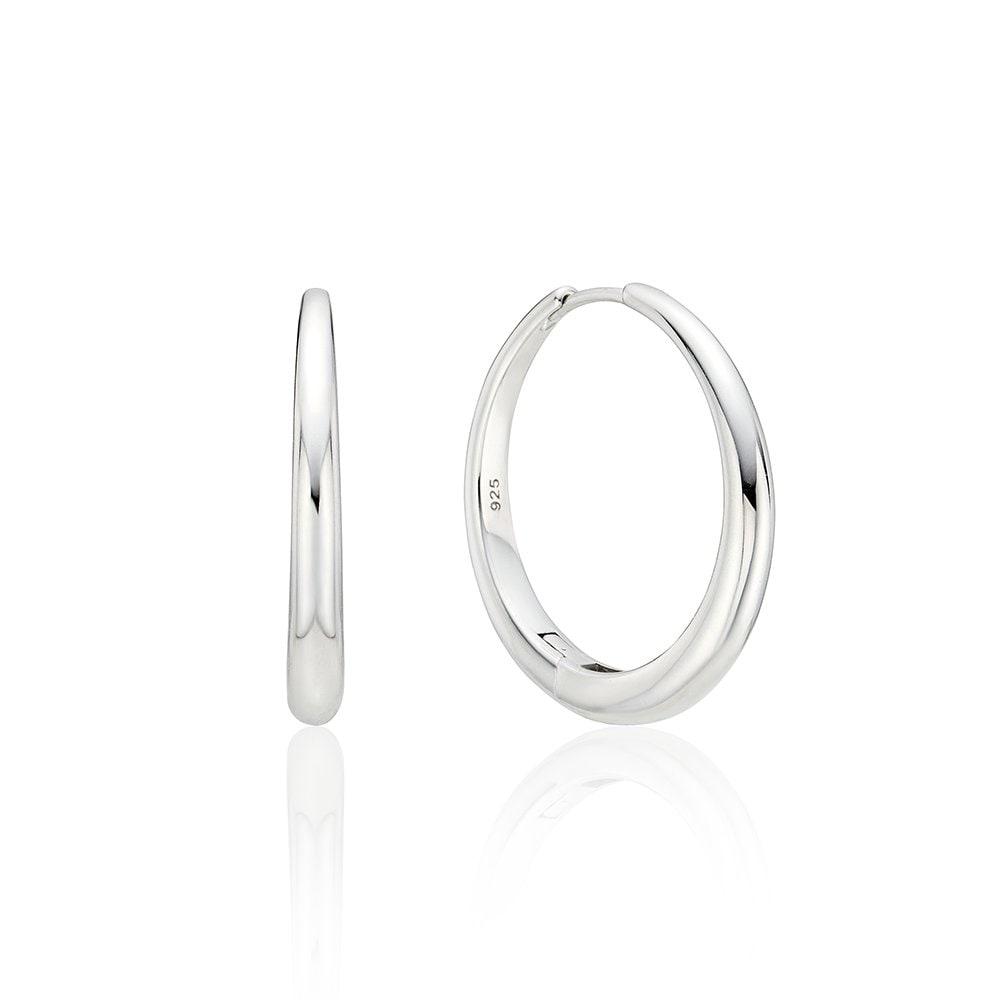 Essence Silver (W) Luna Ring Earrings Hl4E55420W9Xxx