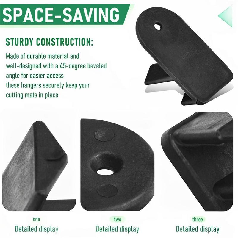 

HHO-Cutting Mat Hangers 8 Pieces With Double Hooks Storage Holders For Cricut Machines- Explore One, Air, Air 2, Maker