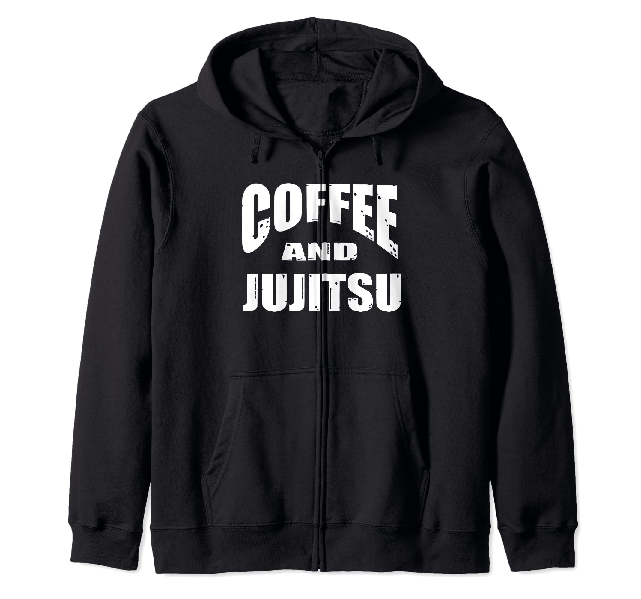 

Coffee and Jiu Jitsu Instructor Design Coffee Jiu Jitsu Fan Zip Hoodie чёрный