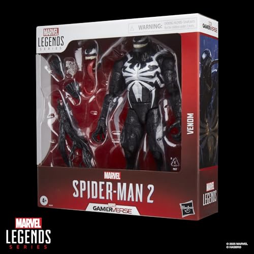 Hasbro Marvel Legends Series Gamerverse Venom, a Collectible 26.5cm Action Figure Based On the Video Game "Spider-Man 2" (G0597) Authentic