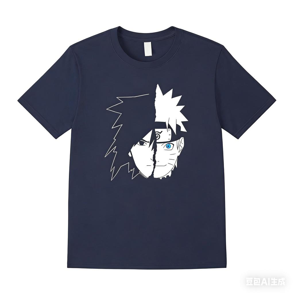 2026 Summer New Arrival Naruto Print Pure Cotton TShirt Unisex Naruto Sports TShirt Casual Loose Fit
