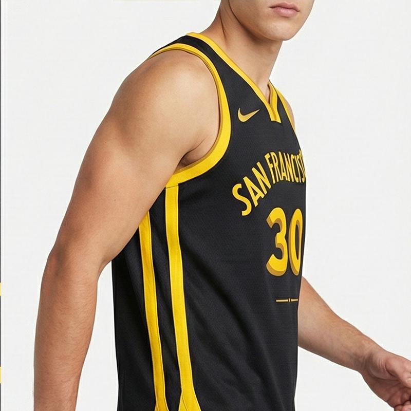 Nike Tank Top Stephen Curry Golden State Warriors 2023/24 City Edition Black Kids' HF6017-010