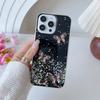 Applicable To IPhone16Promax Mobile Phone Case Gel-drop Gold Wire Butterfly 1314 Apple 15 High-end Creative