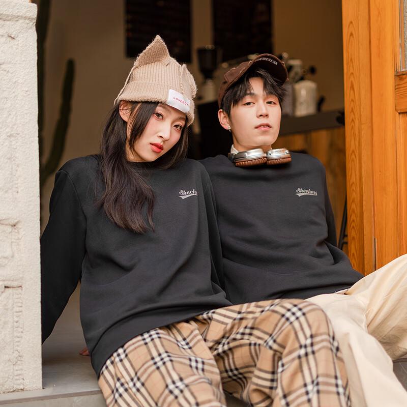 Skechers Unisex Winter Plush Crewneck Sweatshirt