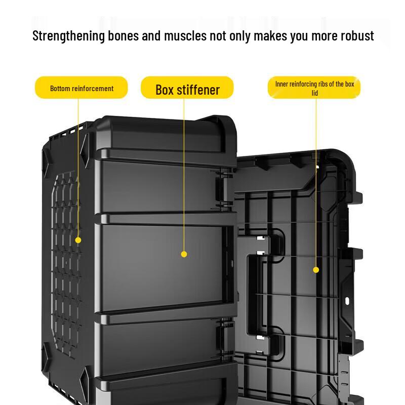 Deli DL432522A Reinforced Wide-Body Tool Box