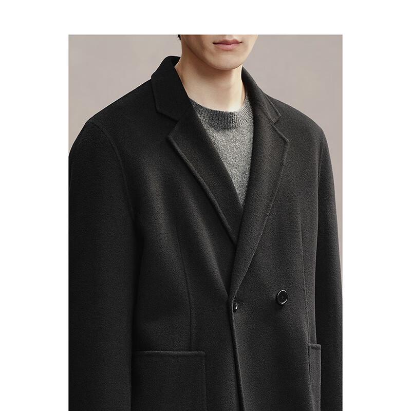 PEACEBIRD Herren Kurzmantel aus Wollmischung für den Winter