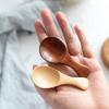 1 Stück Mini Holzlöffel Küche Gewürz Würzmittel Löffel Kaffee Zucker Teelöffel Kinder Kurzer Griff Holzschaufeln Heim Geschirr