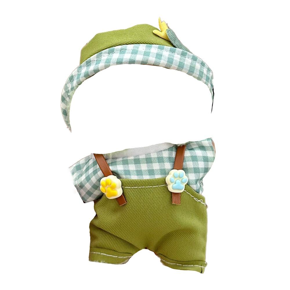 Dress Up 17cm Labubu Clothes Set T-shirt Plush Dolls Clothes Labubu Doll's Clothes  for 17cm Labubu