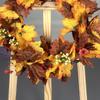 New Autumn Harvest Festival Wreath for Door or Wall - Thanksgiving Floral Home Decoration