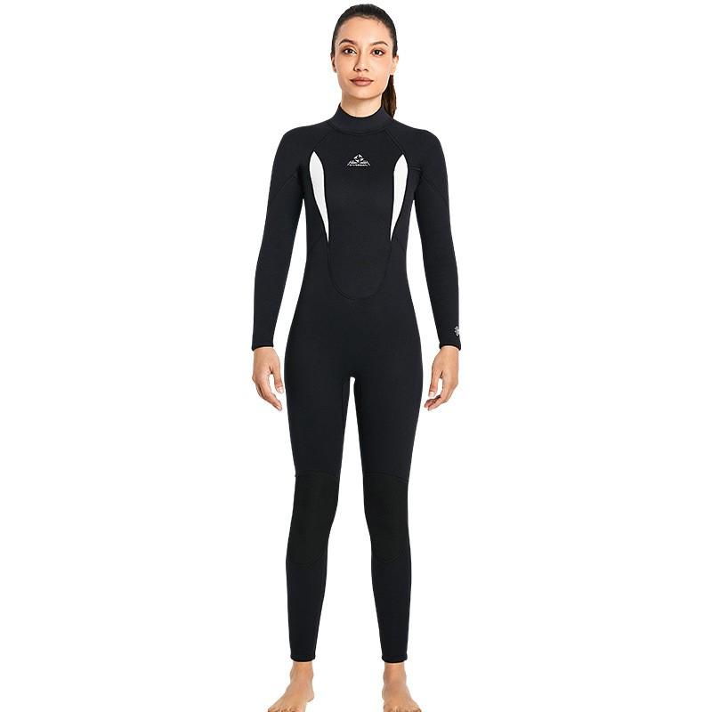 3mm Neoprene Wetsuit Men Women Full Body Dive Surf Freediving Thermal Protection Winter Swimming