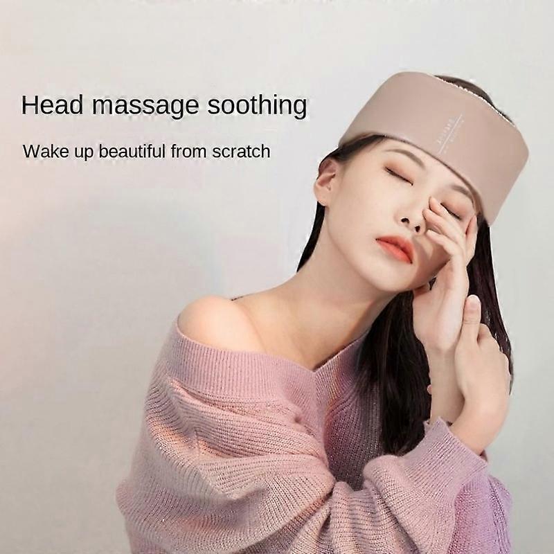Electric Head Massager Machine for Headache Stress Pain Relief Wireless Head Massager for Women Men