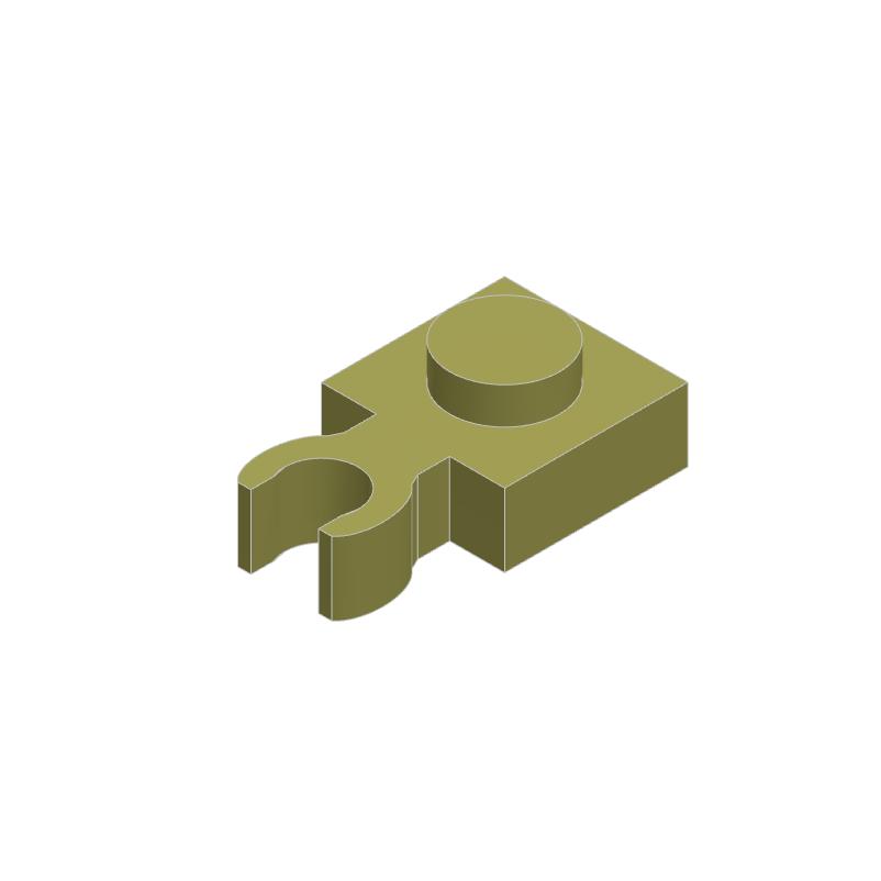 50 Stück 4085 60897 Modifiziert 1x1 Clip Vertikal Sammlungen Großhandel Modulare GBC Spielzeug Für Technic MOC DIY Bausteine Kompatibel