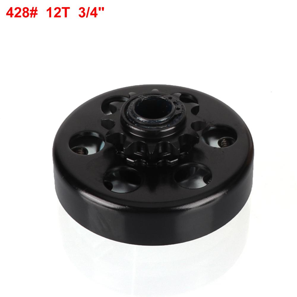 10T 11T 12T 13T 14T 15T 16T 18T Zubů 35/219/420/428# Řetěz 5/8" 3/4" 20mm 1" Vrtání Odstředivá Spojka Pro Fun GO Motokáru Minibike