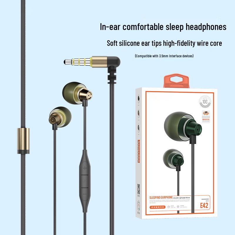 Auriculares intraaurales con cable, conector de 3,5 mm y micrófono, compatibles con Vivo, Huawei, Oppo y Apple.