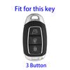 3 Buttons Car Key Case Cover for Hyundai I10 I20 Ix25 I30 Ix35 Accent ELANTRA PALISADE ENCINO Solaris Kia Soul Veloster TUCSON SONATA 8 Accessories