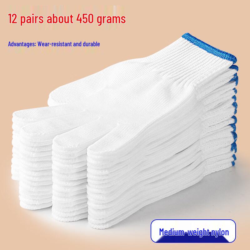 HC Nylon Wear-resistant Work Gloves