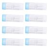 12PCS Contact Lens Case Transparent Portable ABS Contact Lens Box for Teen Travel Outdoor Daily Use