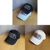 Trendy Letter Embroidery Baseball Hat With Breathable Fabric For Spring And Autumn