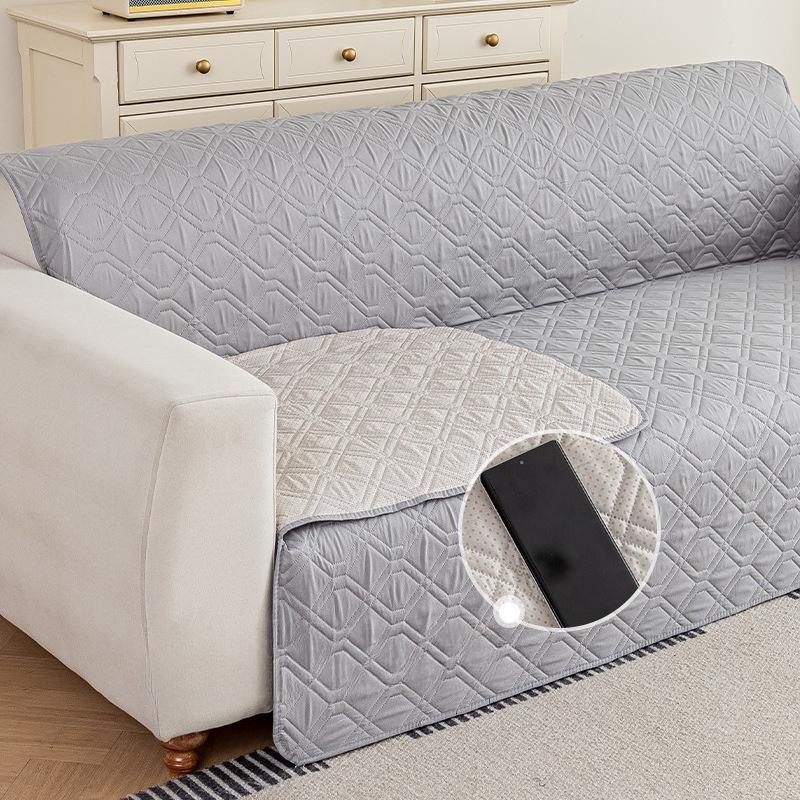 Waterproof and Anti Slip Sofa Cover Cloth Household Sofa Cushion All Season Universal One-piece Sofa Towel Easy To Maintain