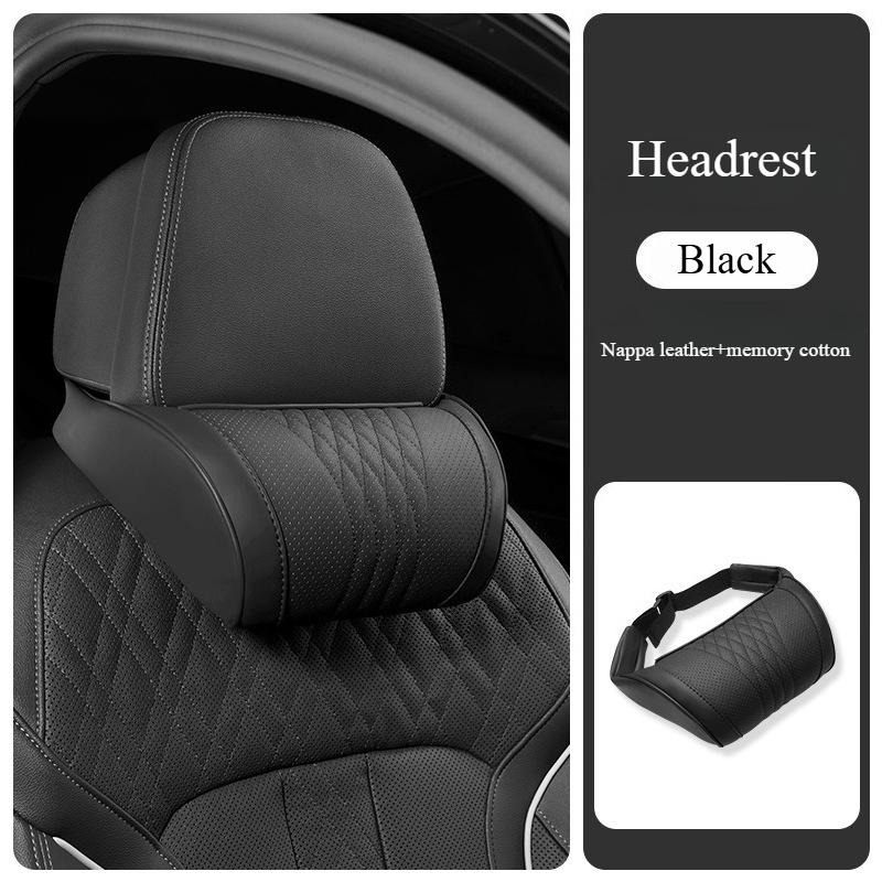 Memory Cotton Car Headrest Lumbar Support Head And Shoulder Cushion for Vehicle Accessories Comfortable Neck Pillow
