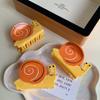 1pc Cute little animal snail claw clip, high-end hair clip, fun and funny shark clip, new disc hair clip