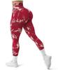 Women's Tie-Dye Peach Yoga Leggings - High Waist, Hip Lift, Sports & Running Fitness Pants