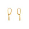 Celine Maillon Triomphe Gold Plated Brass Earrings Women earrings 46X556BRA-35OR