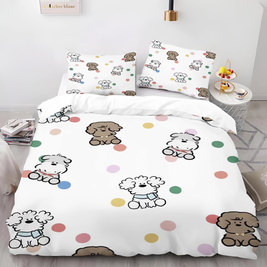 Comforter Cute Animal Cartoon With For Children Room 100% Polyester Bedding Breathable Duvet Custom Made Set Home