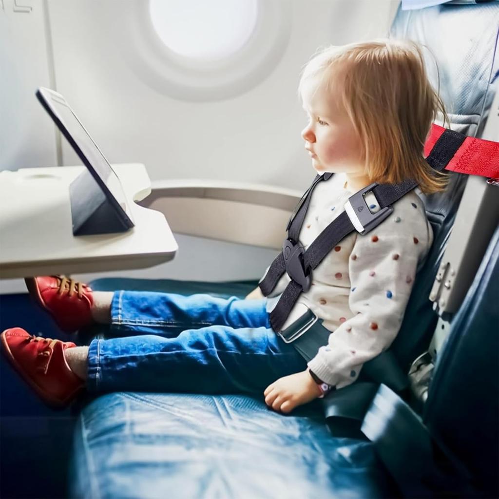 Child Airplane Safety Travel Harness, Airplane Travel Accessories for Kid Toddler, Child Aviation Flight Seat Device
