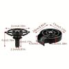 1pc Plastic Automatic Cup Washer High Pressure Glasses Cleaner For Kitchen Sink Beer Milk Tea Cups Tool