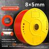 Zhuo Ji 8mm High-Pressure Transparent PU Air Hose for Air Compressors (Sizes: 4/6/10/12/14/16)