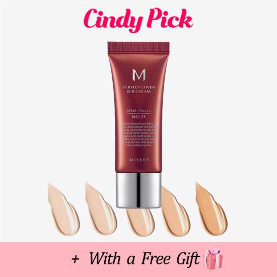 

MISSHA M Perfect Cover BB крем SPF42 / PA+++ 20мл (5Colors)