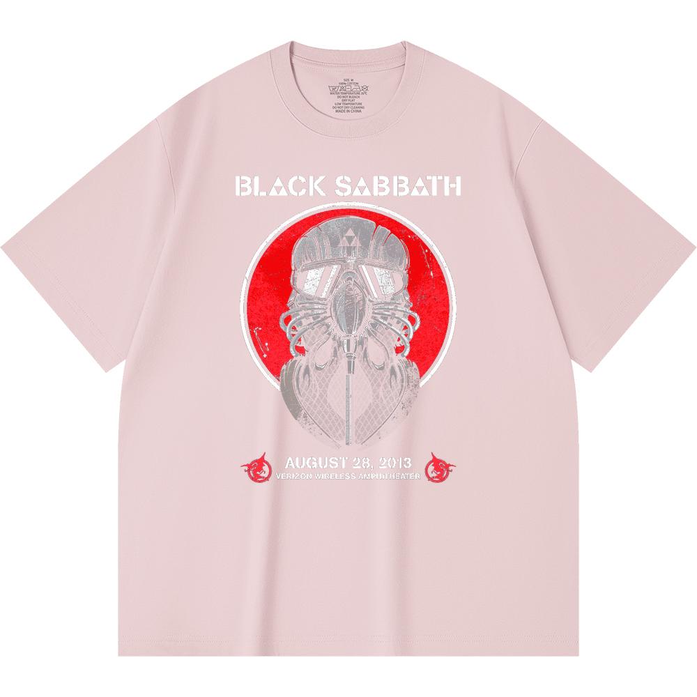 T-shirt Heavy Metal 230 g/m² 100% Bawełna Z Nadrukiem Zespołu Rockowego Popularnej Muzyki Unisex Ciężki Bawełniany T-shirt