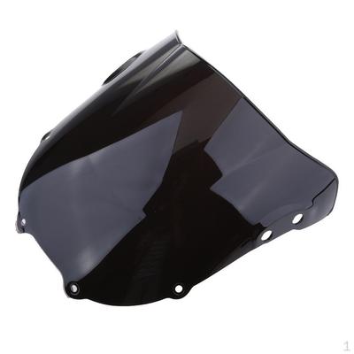Double Bubble Windshield Windscreen For CBR900RR 1994-1997 - Black