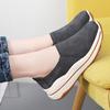 Women's Platform Loafers Moccasins Casual Slip on Thick Sole Height Increase Shake Shoes for Mother Plus Size