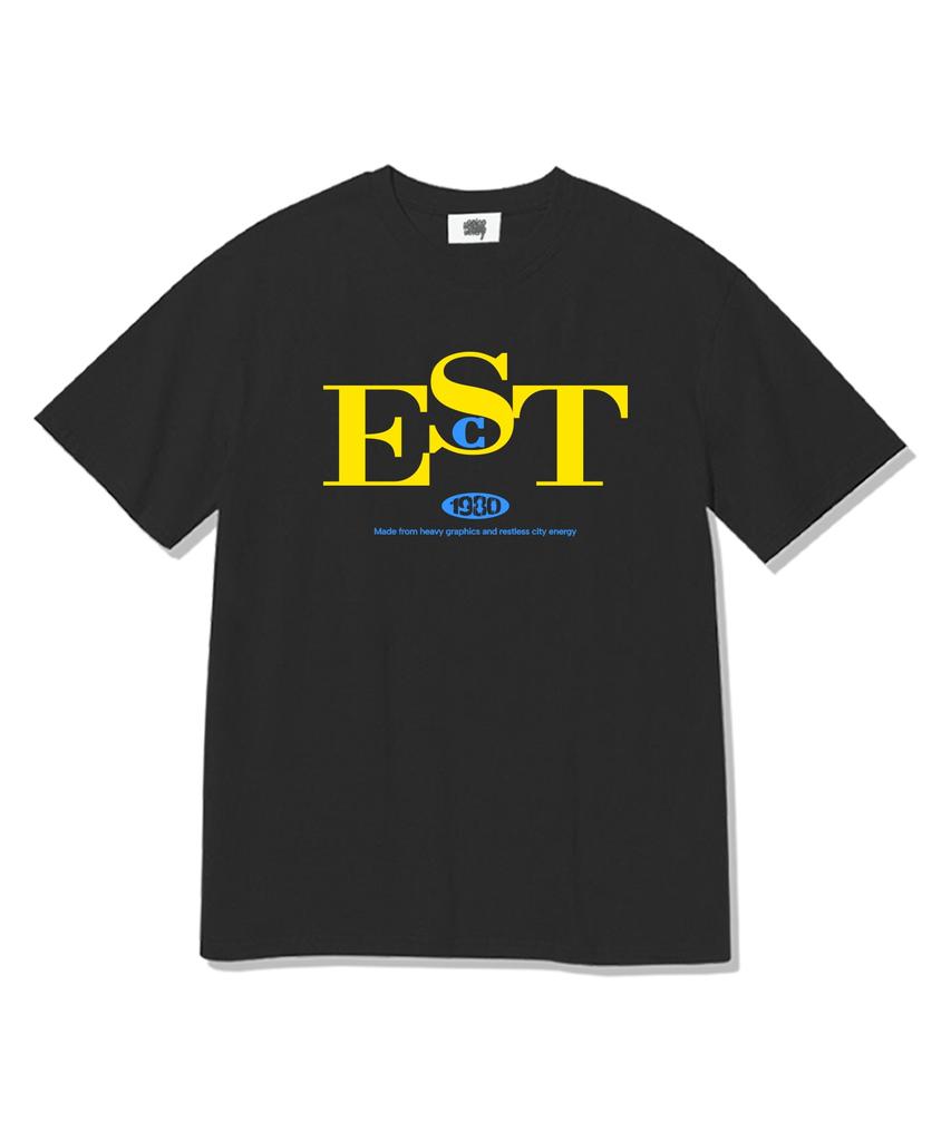 Ijiseutichi C-Point Short Sleeve T-Shirt Black