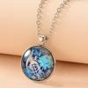 2025 New Fashion Korean Style Jewelry Necklace Pendant & Ring - Multiple Versatile Styles: Flower & Butterfly Design