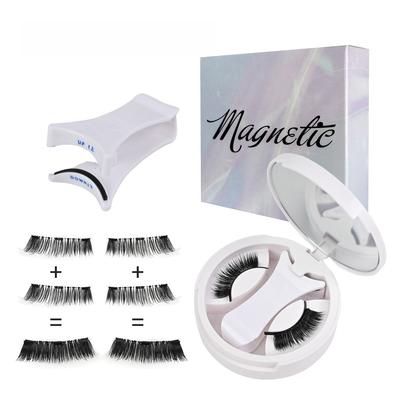 1pc Magnetic False Eyelash Set with Clip, One-Piece Reusable