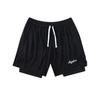 Quick-Dry Breathable Dual-Layer Sports Shorts