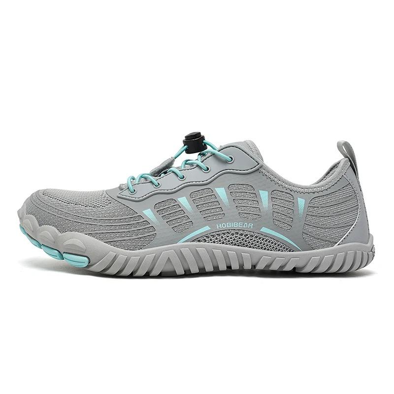 Men's Women's Barefoot Shoes Wide Toe Breathable Elastic Sneakers Beach Walking Casual Shoes