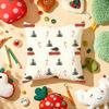 Merry Christmas Home Decoration Cushion Cover Plush Fabric Soft Double-Sided Printed Sofa Warm Winter Home Gift Pillow Cover