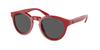 Okulary RALPH LAUREN PH4184-525787. Okulary Przeciwsłoneczne, Kolor Czerwony. Mężczyzna.